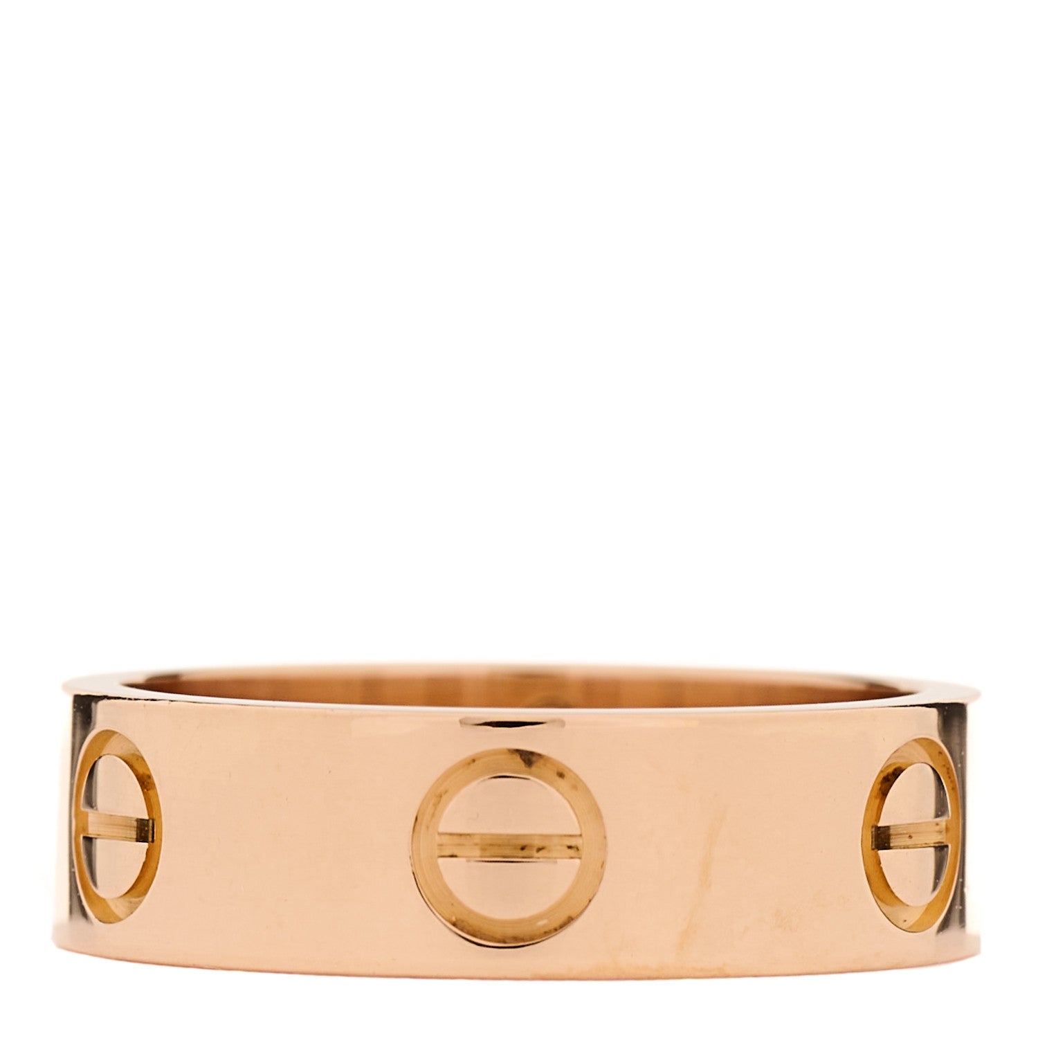 Cartier 18K Pink Gold 5.5mm LOVE Ring 52 6 1 of 4