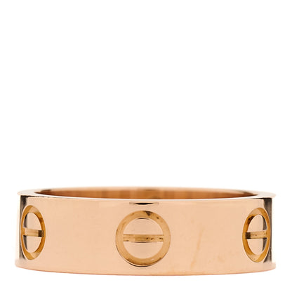 Cartier 18K Pink Gold 5.5mm LOVE Ring 52 6 1 of 4