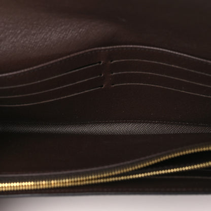 Louis Vuitton Damier Ebene Sarah Wallet NM 5 of 7