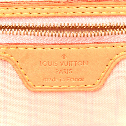 Louis Vuitton Damier Azur Neo Neverfull GM Rose Ballerine 7 of 16