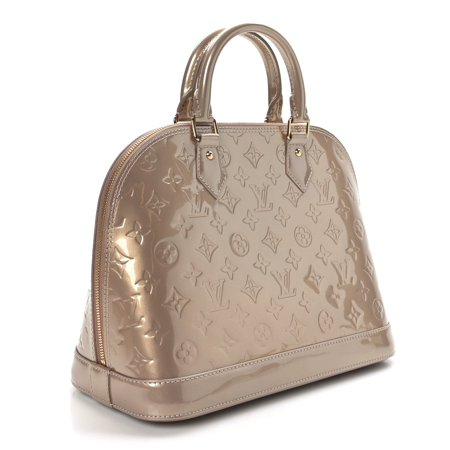 Louis Vuitton Vernis Alma PM Beige Poudre 3 of 8