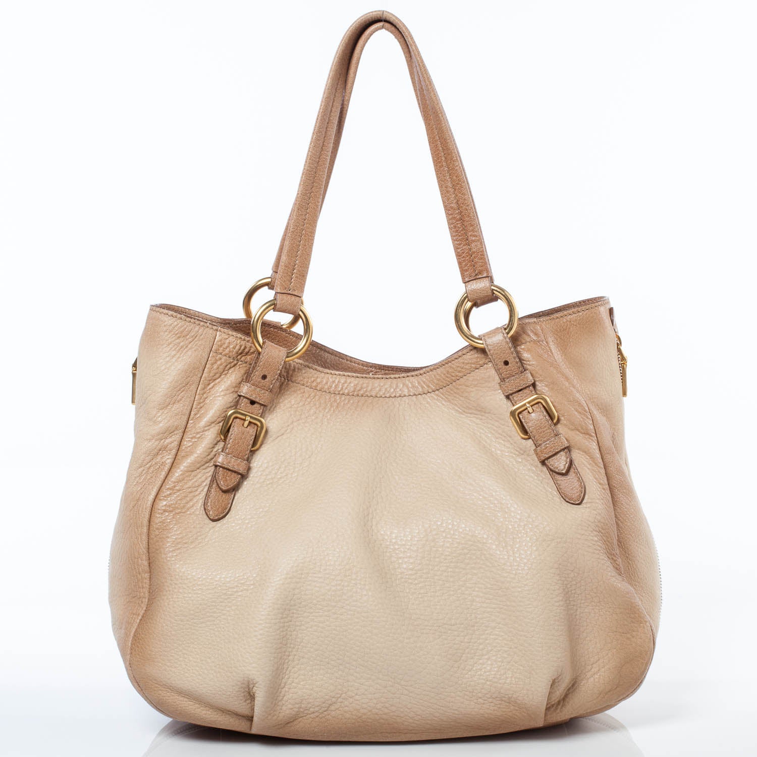 Prada Cervo Antik Shoulder Bag Quarzo Sfumato 4 of 11