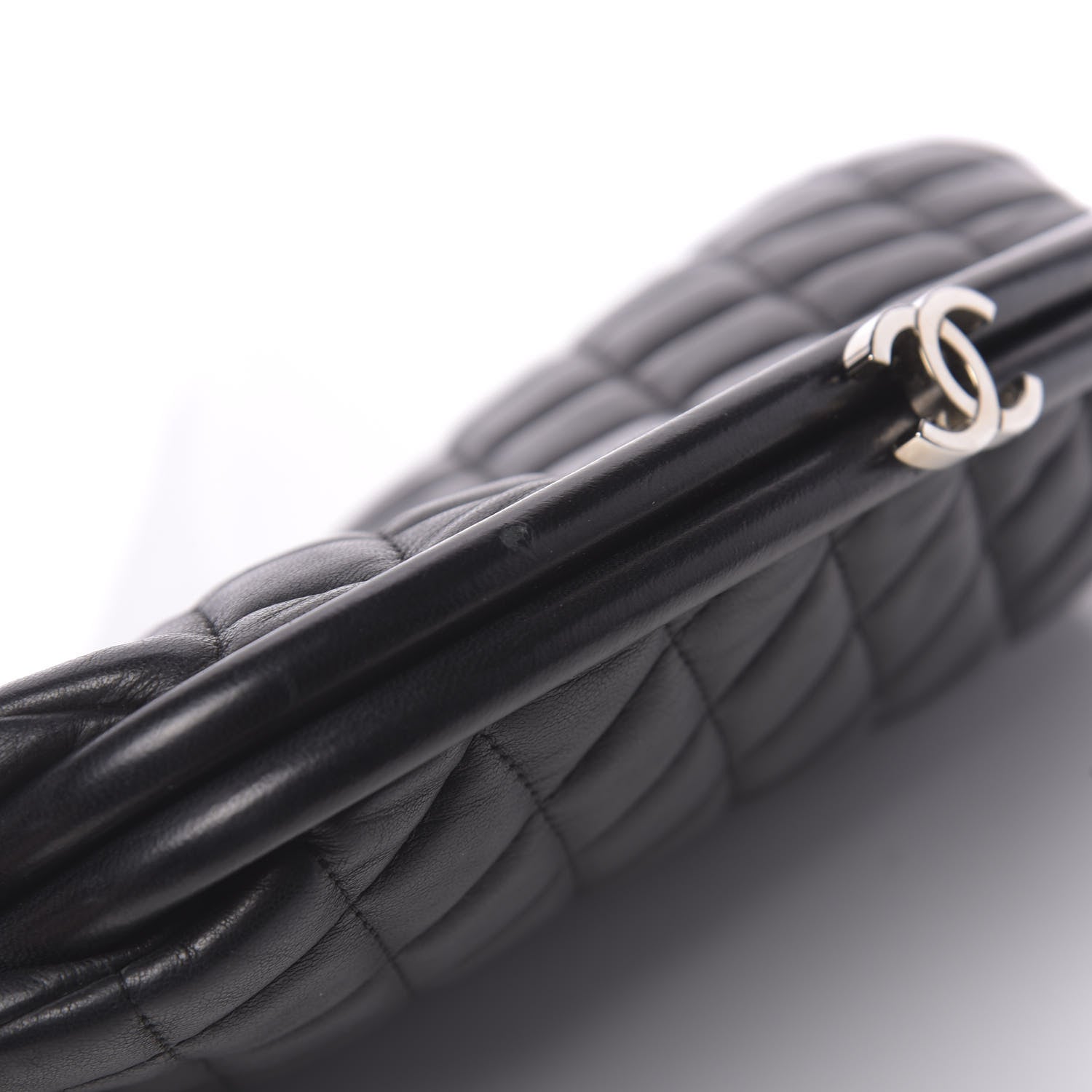 Chanel Lambskin Quilted Timeless Clutch Black 11 of 11
