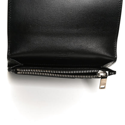 Saint Laurent Calfskin Fragments Flap Wallet Black 5 of 11