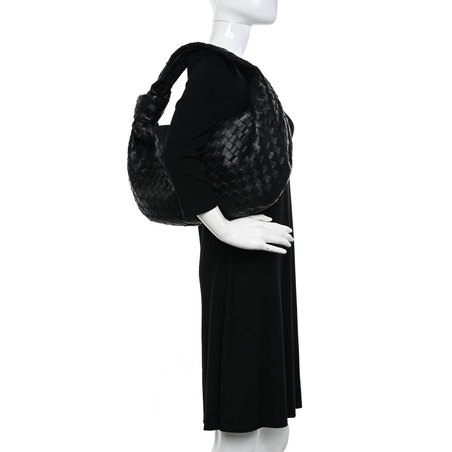 Nappa Intrecciato Small Jodie Black