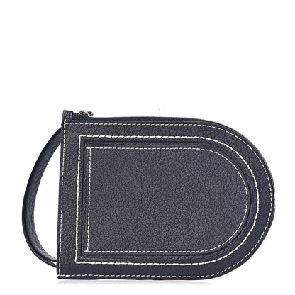 Delvaux Taurillon D Pochette Multifunctions Navy Ivory 1 of 7