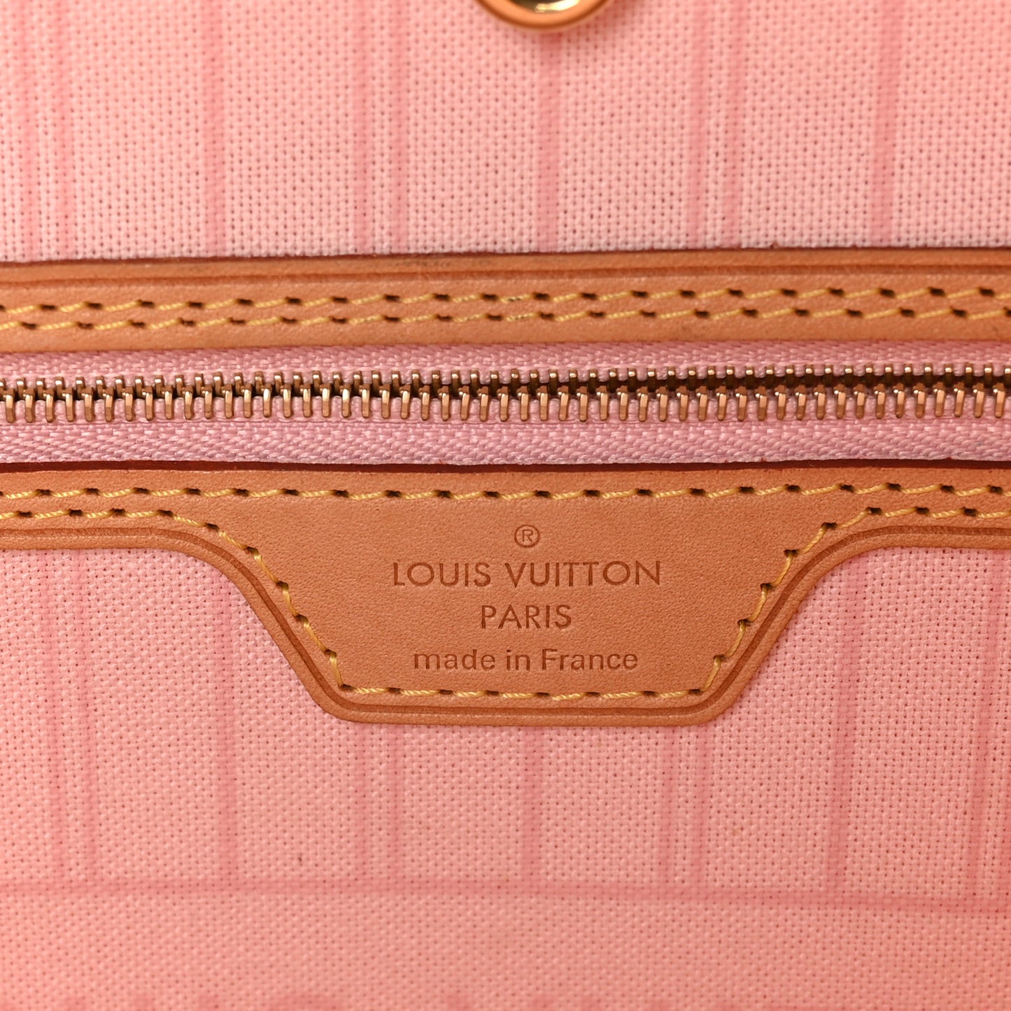Damier Azur Neo Neverfull MM Rose Ballerine