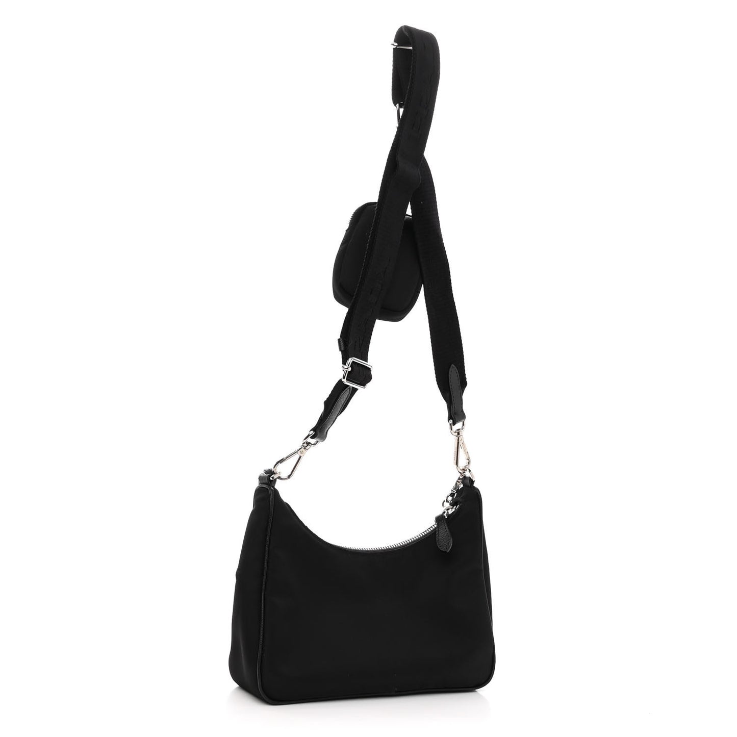 Nylon Re-Edition 2005 Shoulder Bag Black