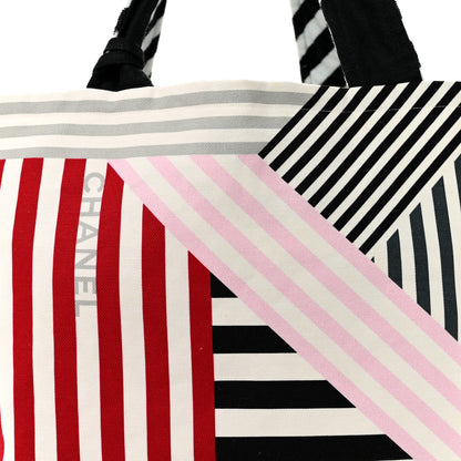 Chanel Terry Cloth Cotton La Pausa Bay Reversible Beach Tote 14 of 20
