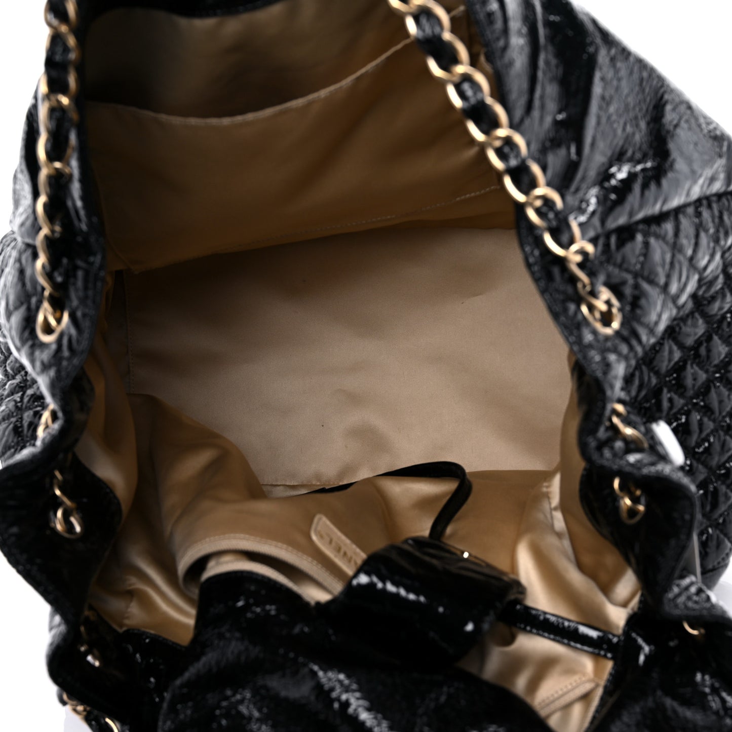 Vinyl XL Rock and Chain Flap Black