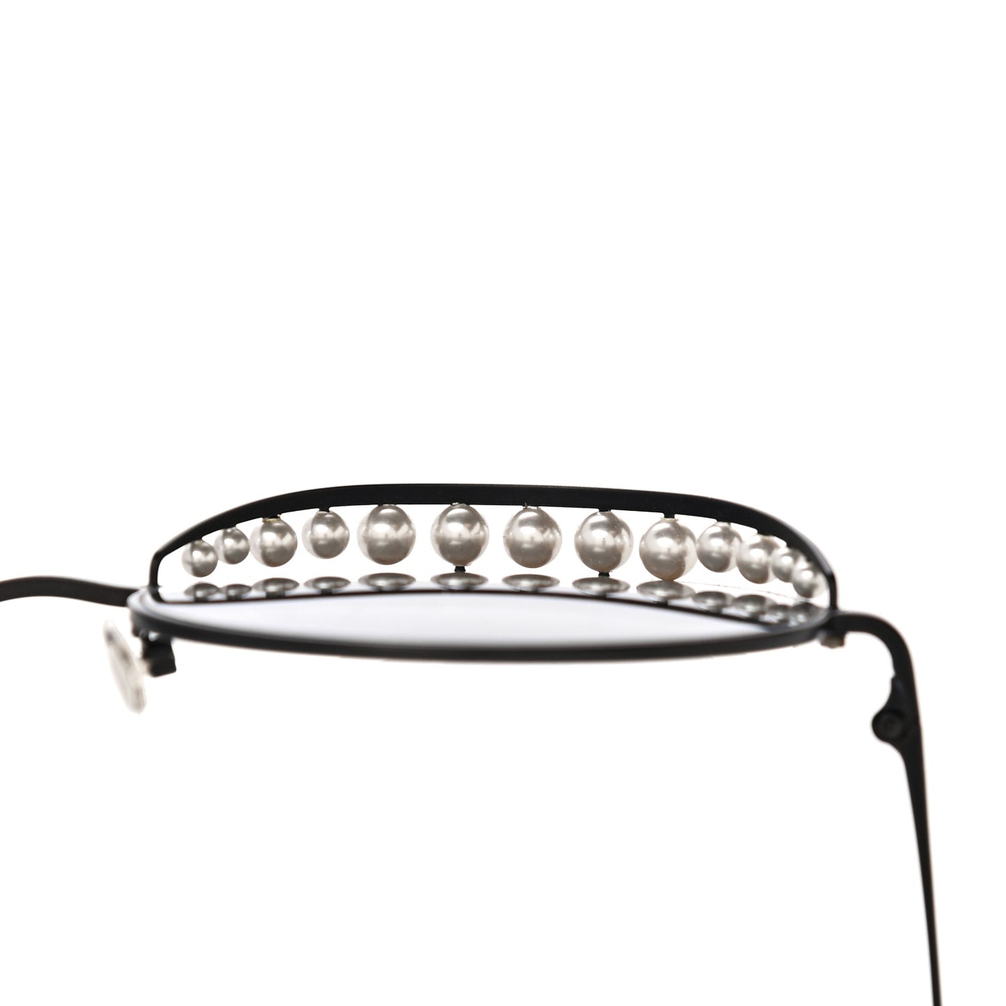 Pearl Round Sunglasses 4234-H Black