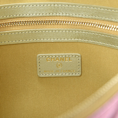 Chanel Metallic Goatskin Quilted Medium 2.55 Reissue Cosmetic Case Multicolor 6 of 7