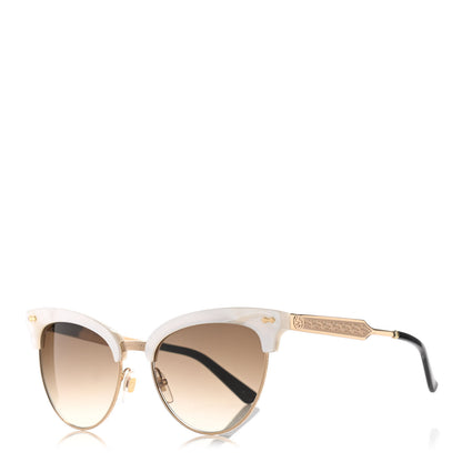 Gucci Acetate Cat Eye Sunglasses GG4283/S White 1 of 9