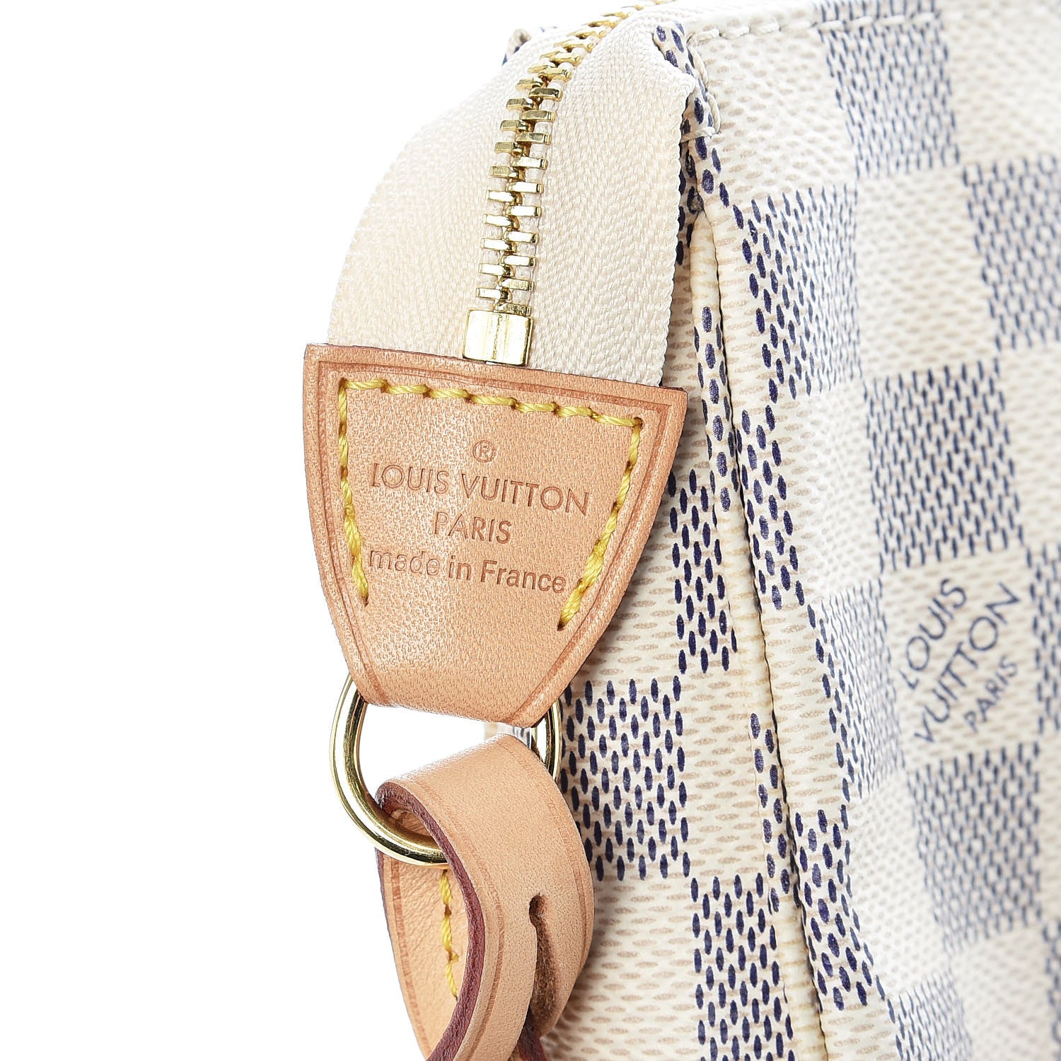 Louis Vuitton Damier Azur Pochette Accessories NM 8 of 9