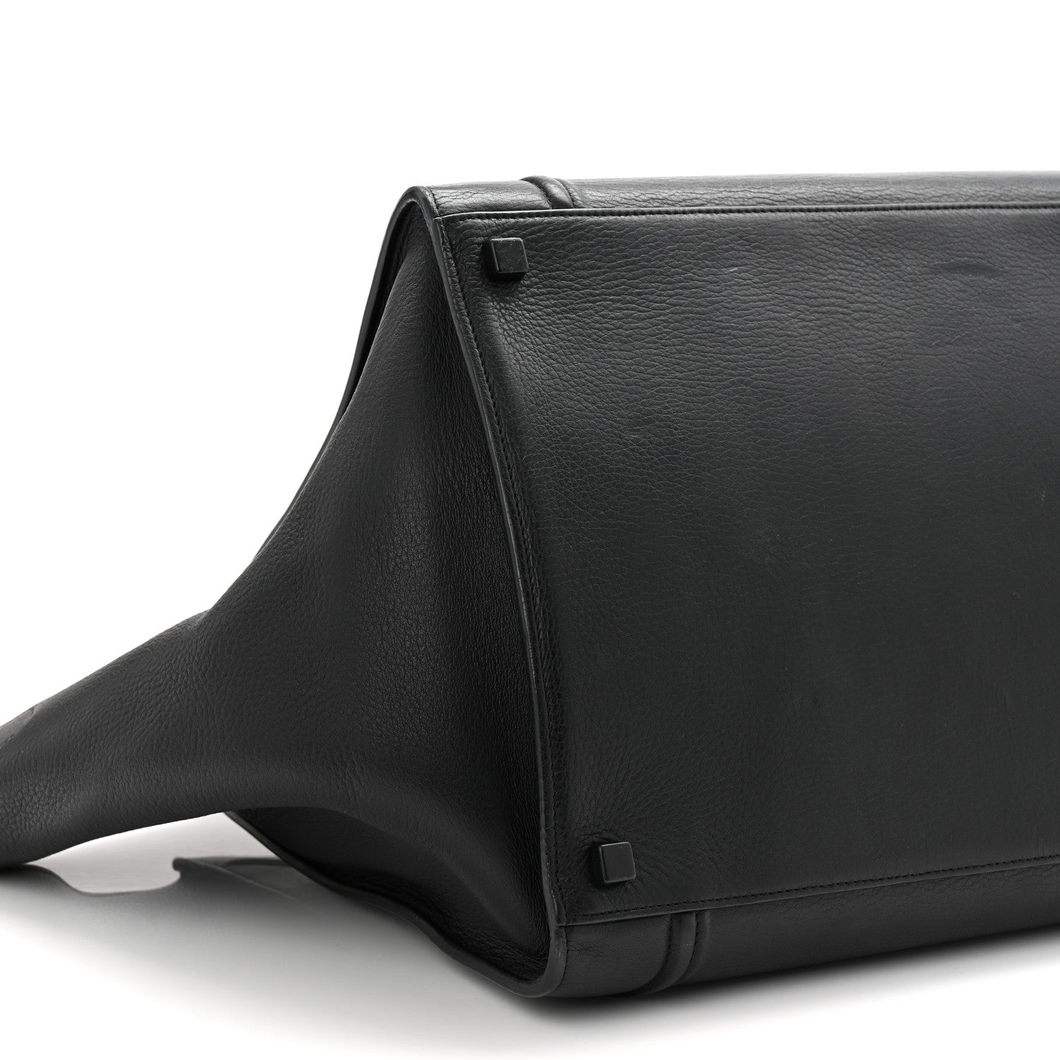 Celine Grained Calfskin Medium Phantom Luggage Black 10 of 14