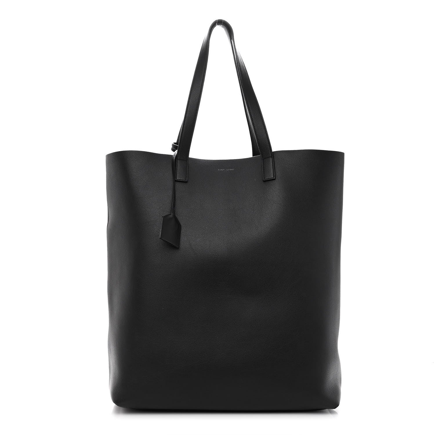 Saint Laurent Calfskin Medium Shopping Tote Black 3 of 12