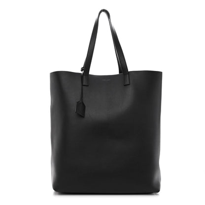 Saint Laurent Calfskin Medium Shopping Tote Black 3 of 12