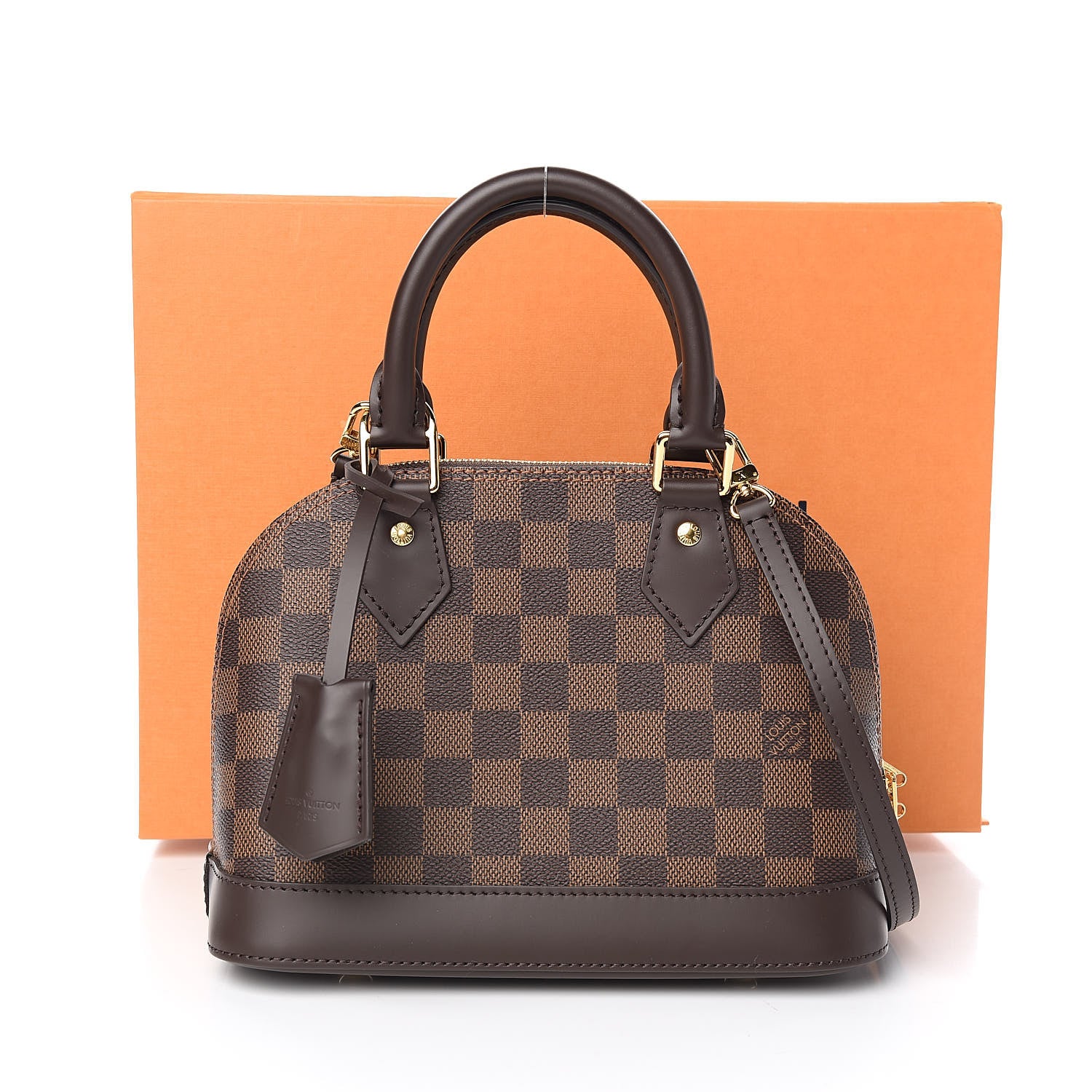 Louis Vuitton Damier Ebene Alma BB 10 of 10