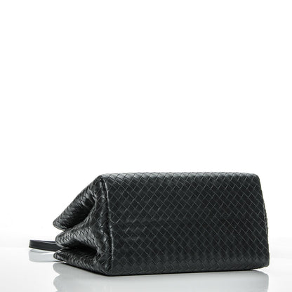 Bottega Veneta Nappa Intrecciato Small Roma Tote Grey 4 of 8