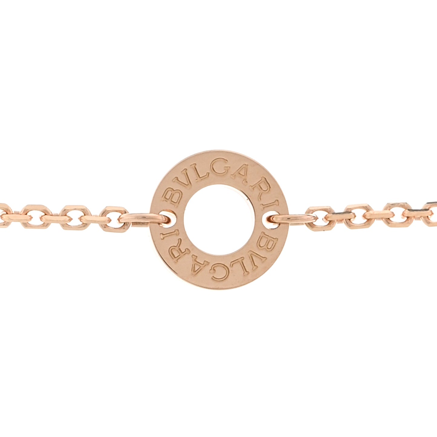 18K Rose Gold Diamond Mother of Pearl Small Divas' Dream Pendant Necklace