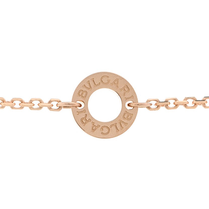 Bulgari 18K Rose Gold Diamond Mother of Pearl Small Divas' Dream Pendant Necklace 4 of 5
