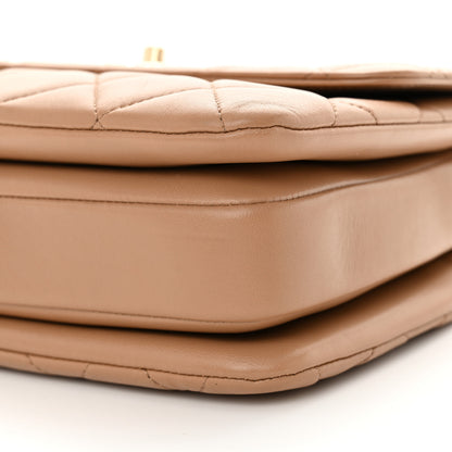 Chanel Lambskin Quilted Small Trendy CC Dual Handle Flap Bag Beige 10 of 11