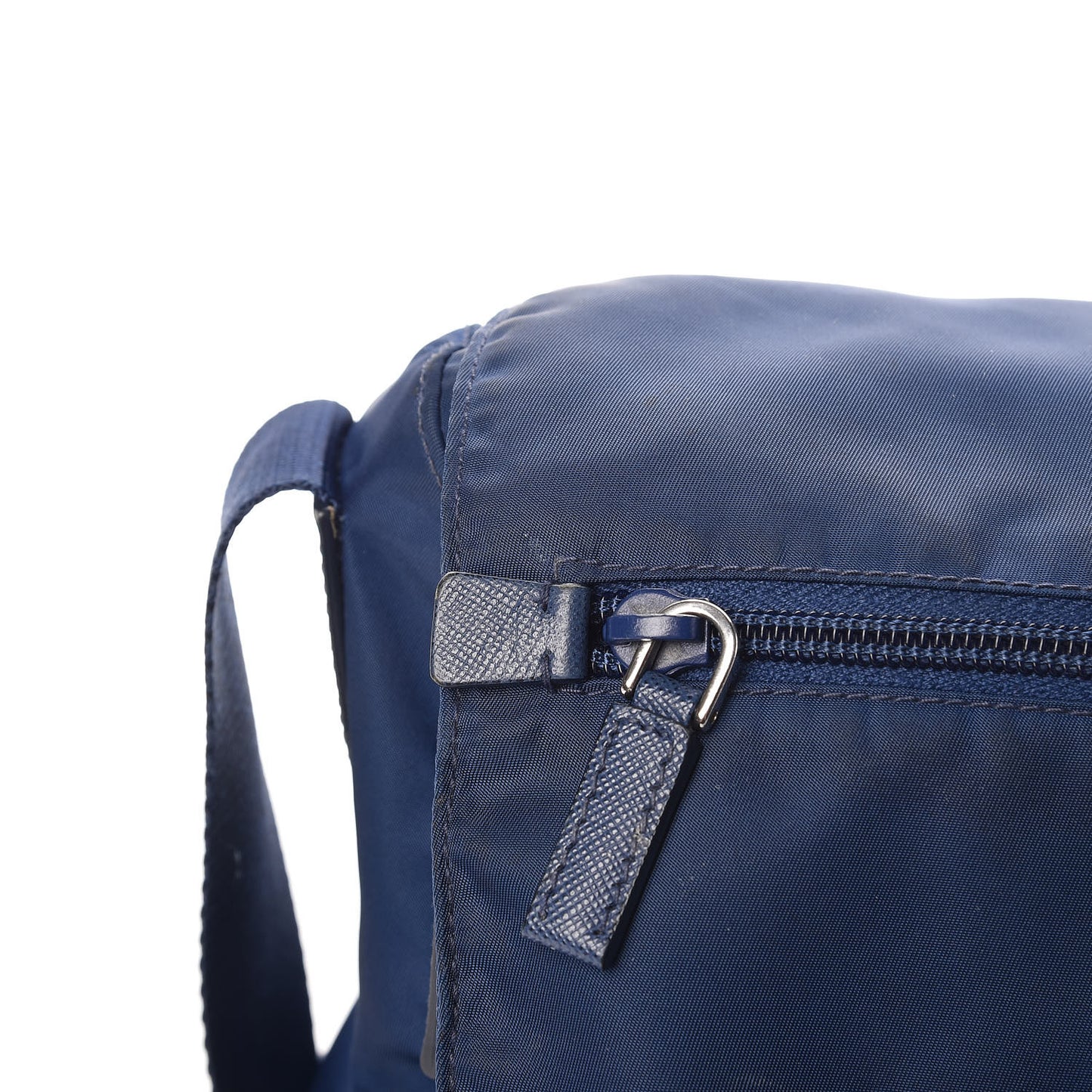 Tessuto Nylon Messenger Bag Royal
