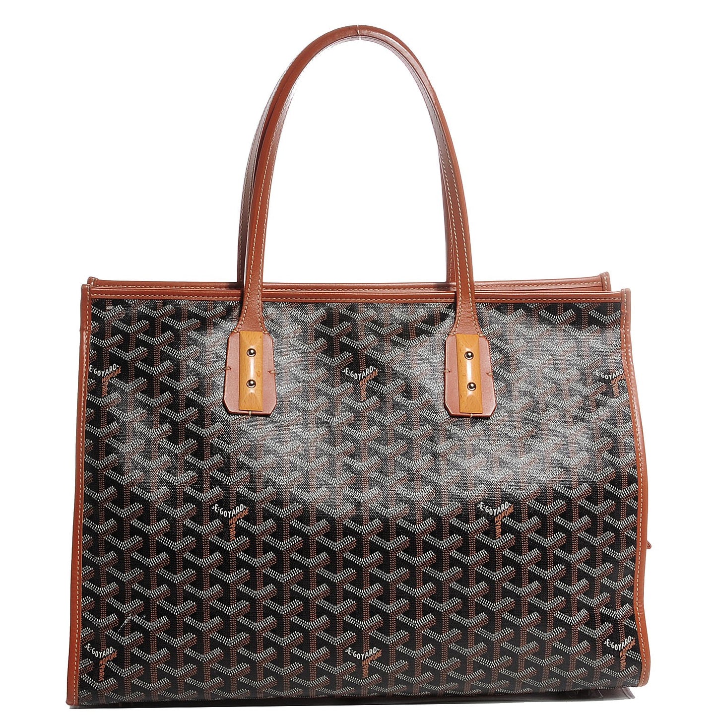 Goyardine Marquises Tote Black