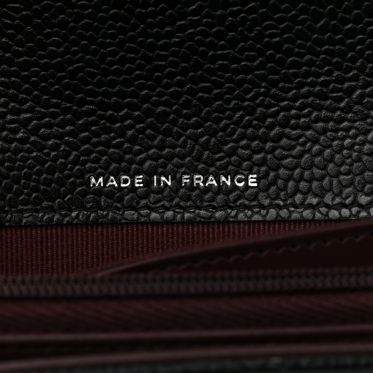 Caviar Quilted Large Gusset Flap Wallet Black