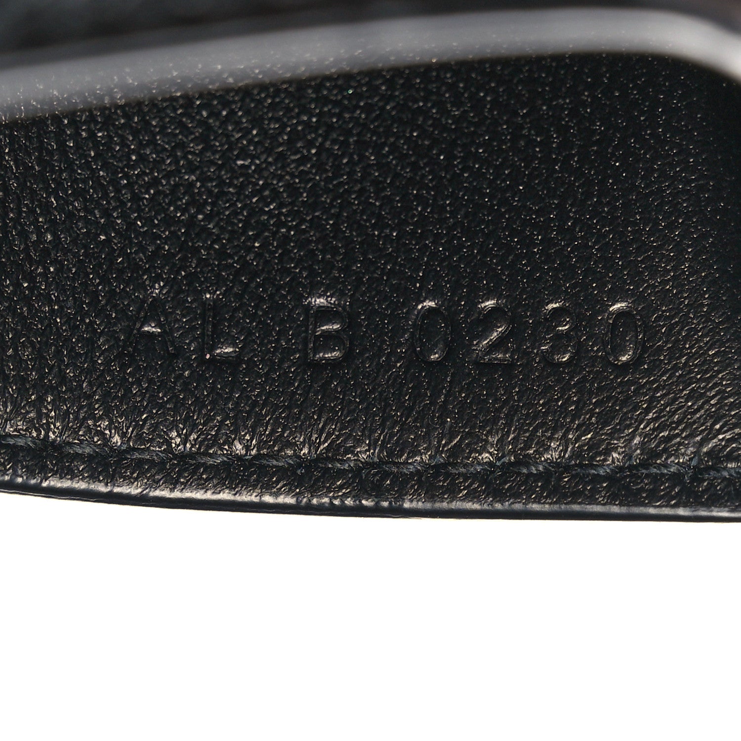 Givenchy Goatskin Diamond Quilted GV3 Card Holder Black 6 of 8
