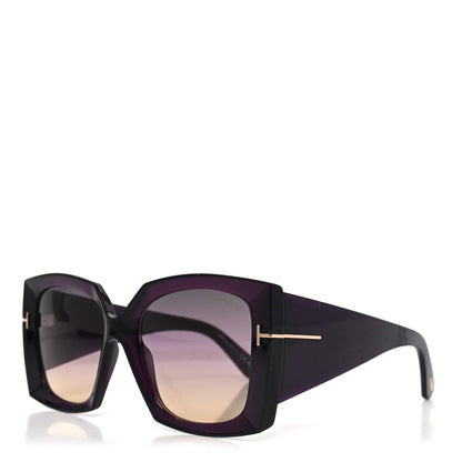 Tom Ford Acetate Jacquetta Sunglasses TF921 Purple 1 of 7