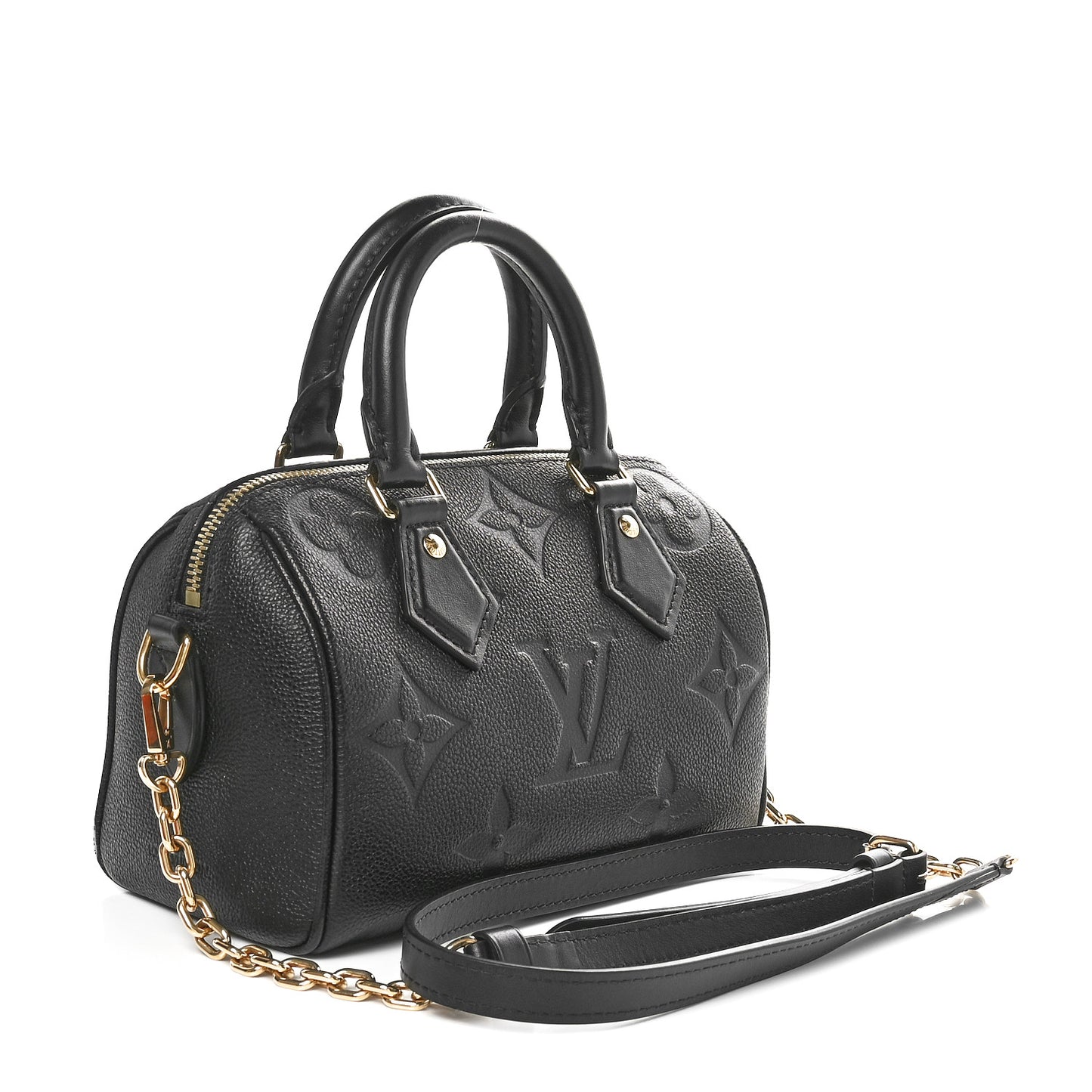 Empreinte Monogram Giant Speedy Bandouliere 20 Black