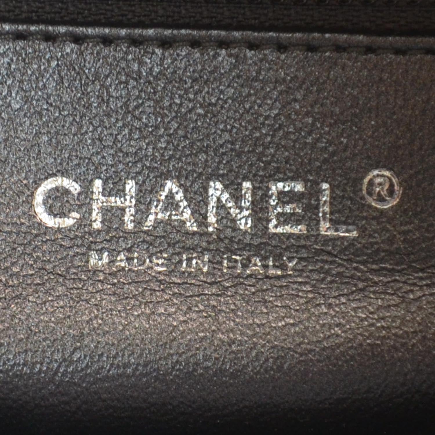 Chanel Metallic Aged Calfskin Quilted Large Reissue Camera Case Silver 6 of 9