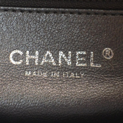 Chanel Metallic Aged Calfskin Quilted Large Reissue Camera Case Silver 6 of 9