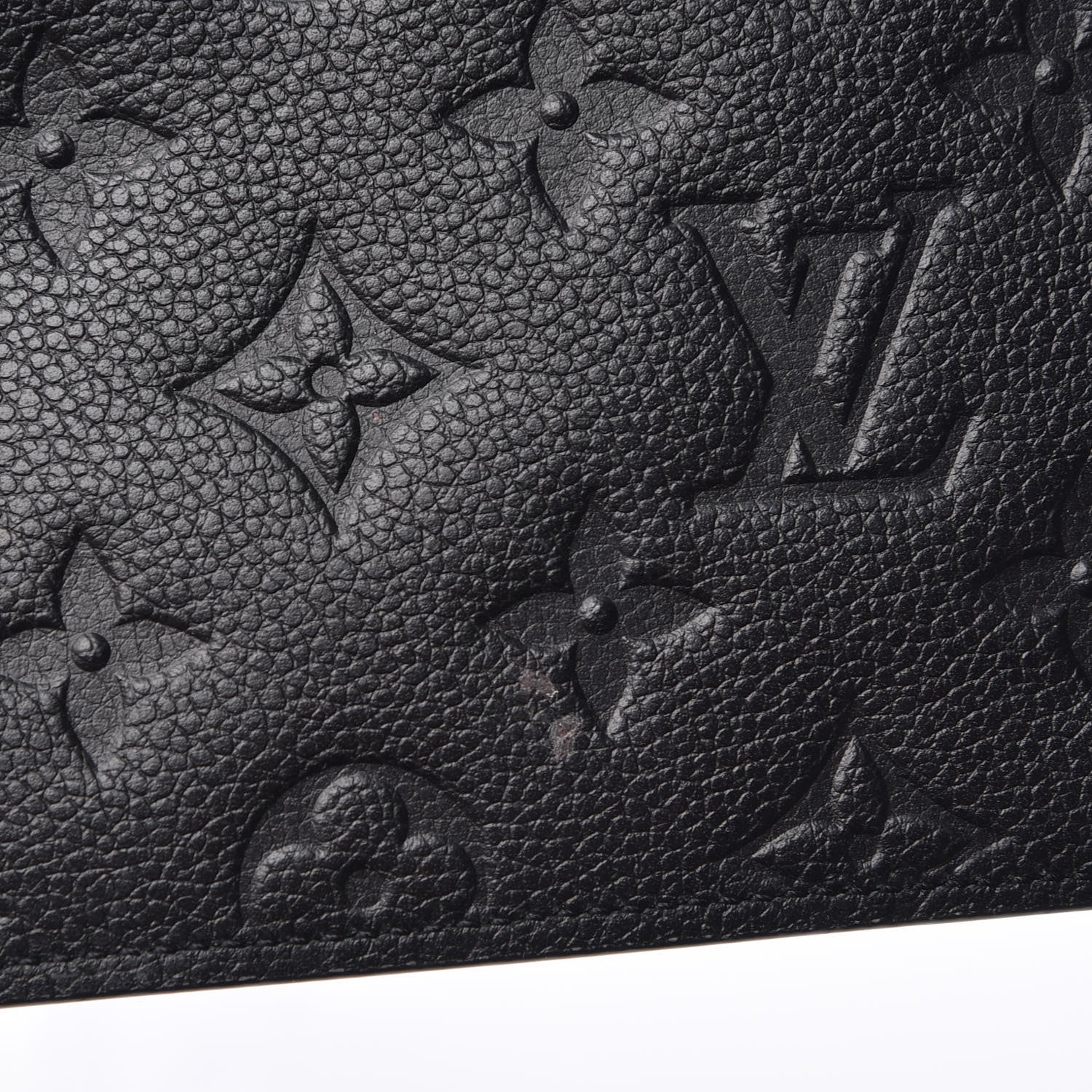 Louis Vuitton Empreinte Felicie Chain Wallet Zippered Insert Black 7 of 7