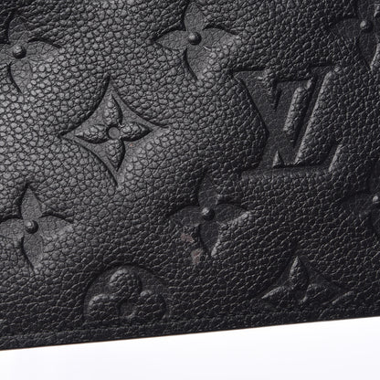 Louis Vuitton Empreinte Felicie Chain Wallet Zippered Insert Black 7 of 7