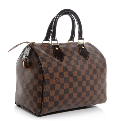 Louis Vuitton Damier Ebene Speedy 25 3 of 7