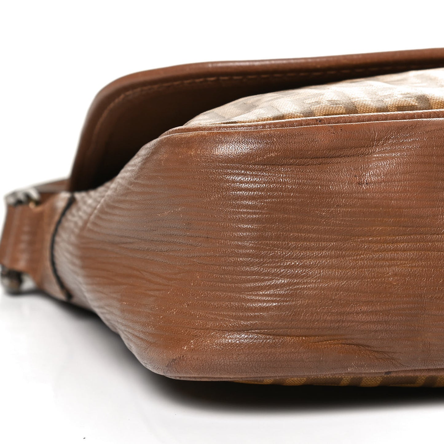 Zucchino Spalmati Messenger Bag Brown