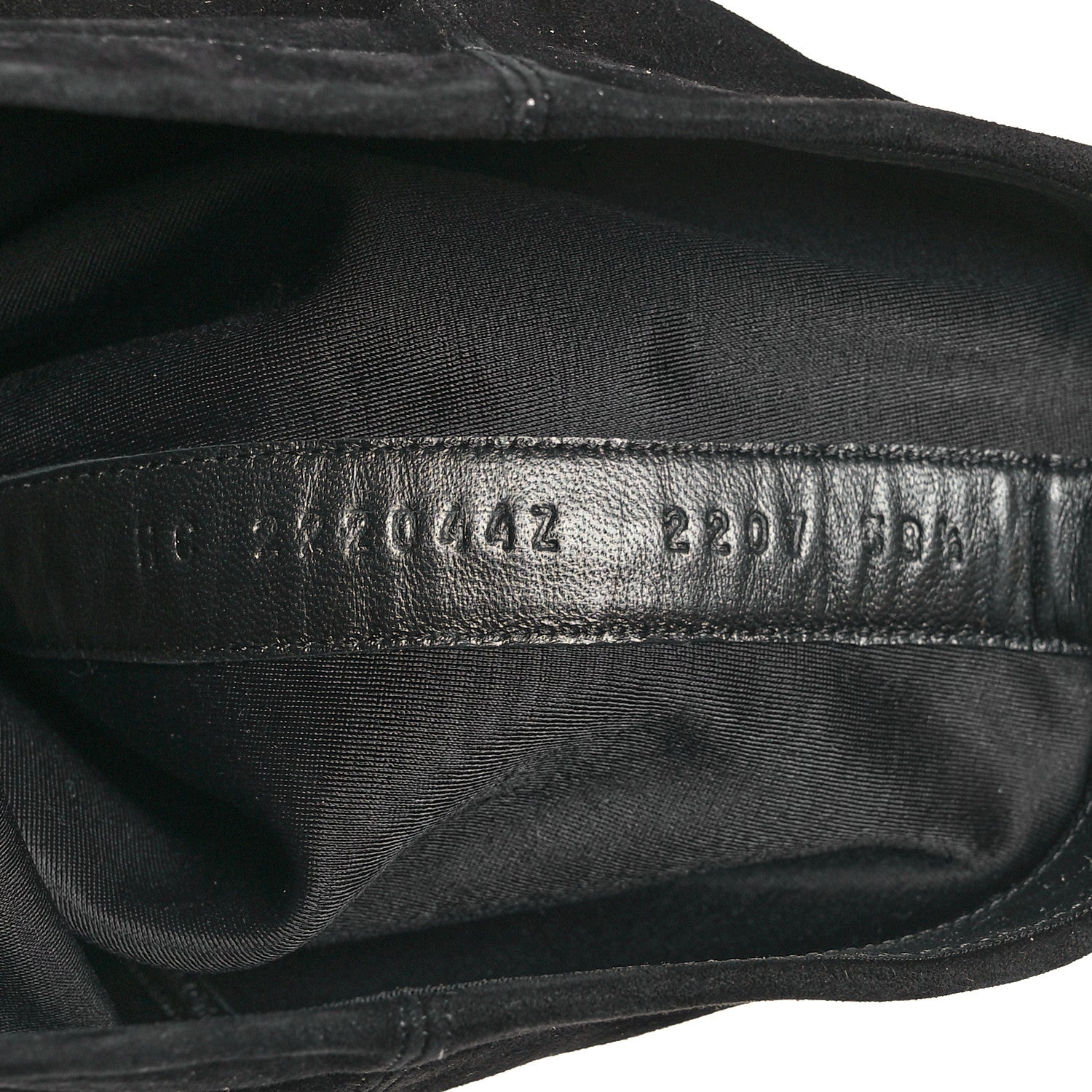 Hermes Velvet Goatskin Fallon 30 Boots 38.5 Black 6 of 7
