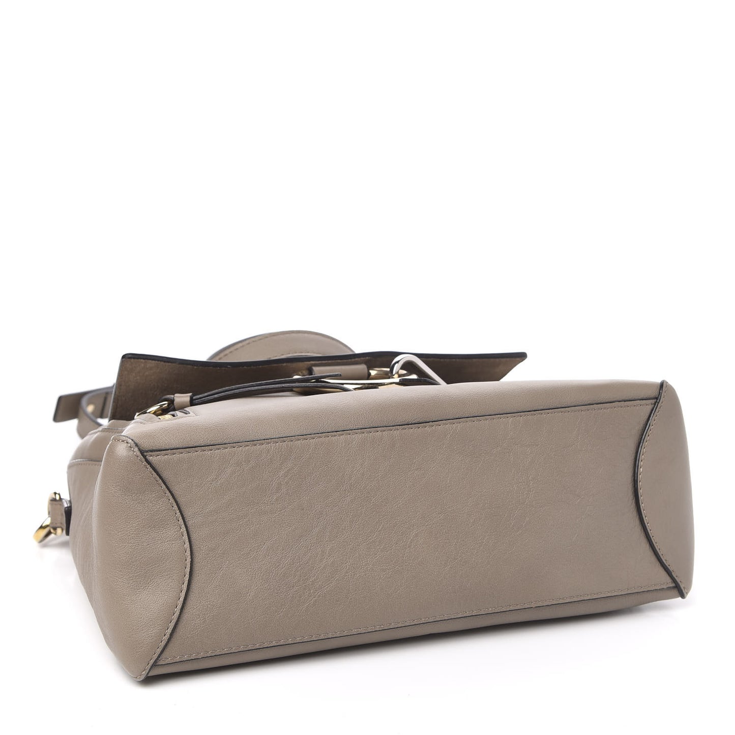 Calfskin Small Faye Day Shoulder Bag Motty Grey