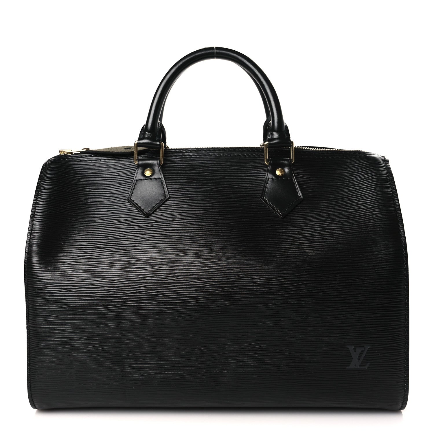 Louis Vuitton Epi Speedy 30 Black 1 of 8