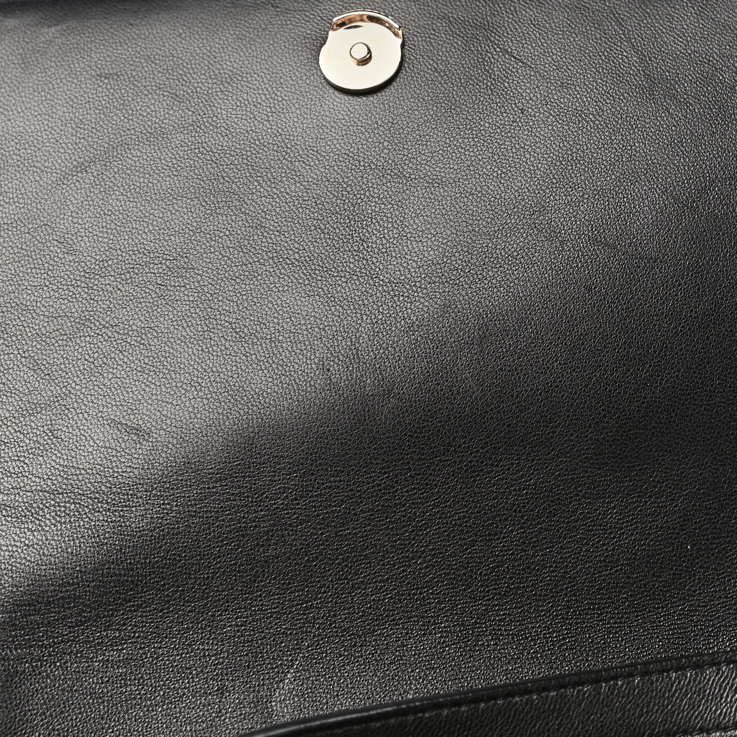 Saint Laurent Lambskin Diamond Quilted Monogram Angie Chain Bag Black 16 of 31