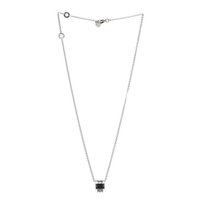 Bulgari Sterling Silver Ceramic Save The Children Pendant Necklace 3 of 6
