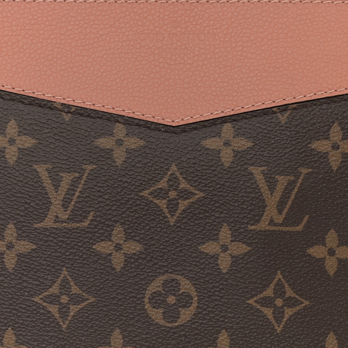 Monogram Daily Pouch Peach