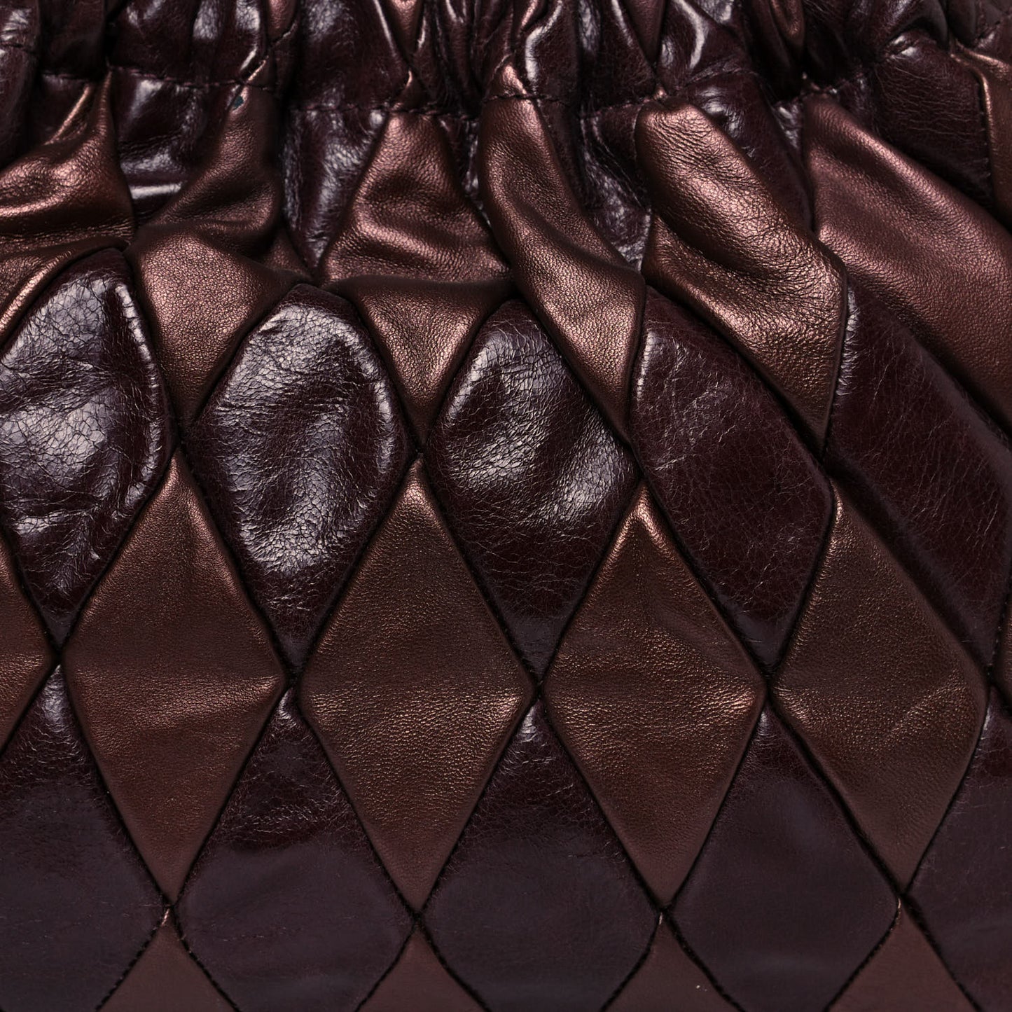 Vitello Patchwork Bag Lampone