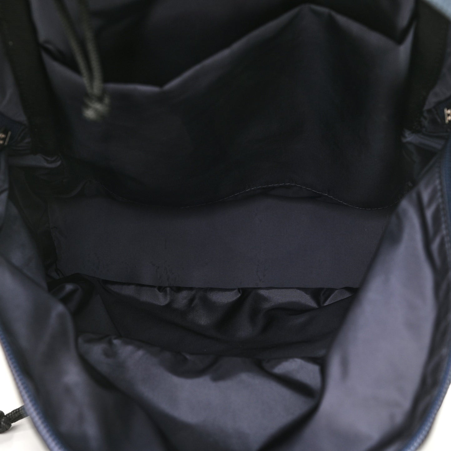 Sport Nylon Logo Embroidered Wheel Backpack Navy Blue Red