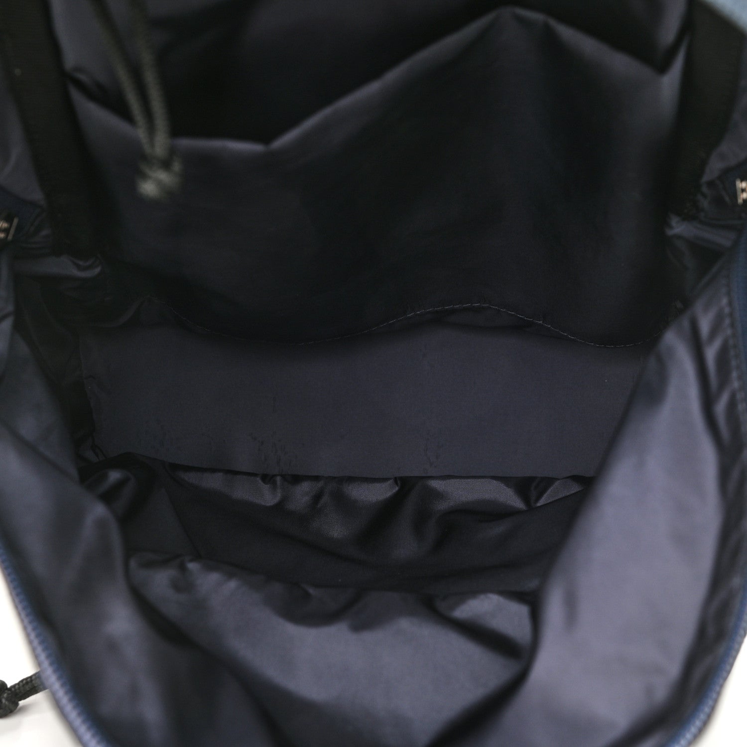 Balenciaga Sport Nylon Logo Embroidered Wheel Backpack Navy Blue Red 5 of 10
