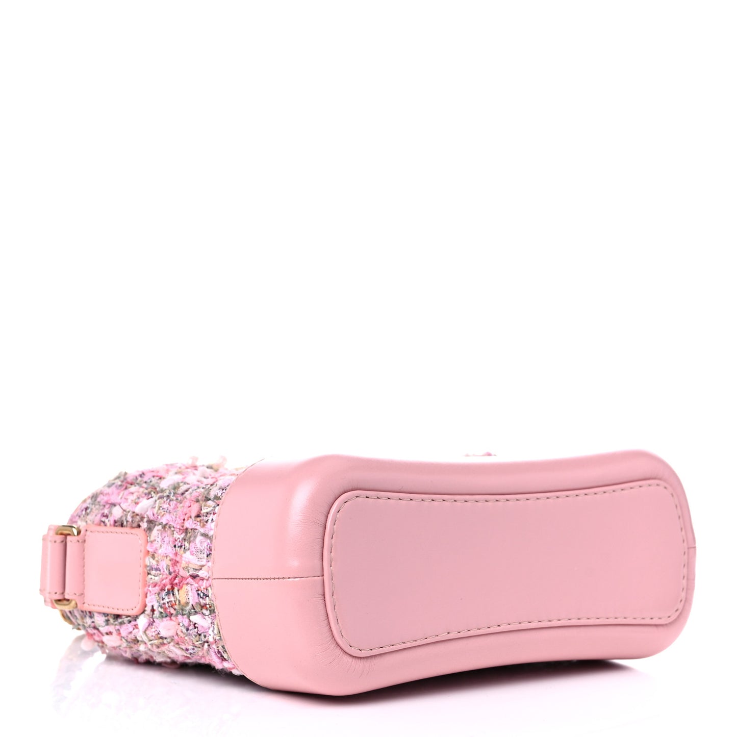 Tweed Calfskin Small Gabrielle Hobo Light Pink