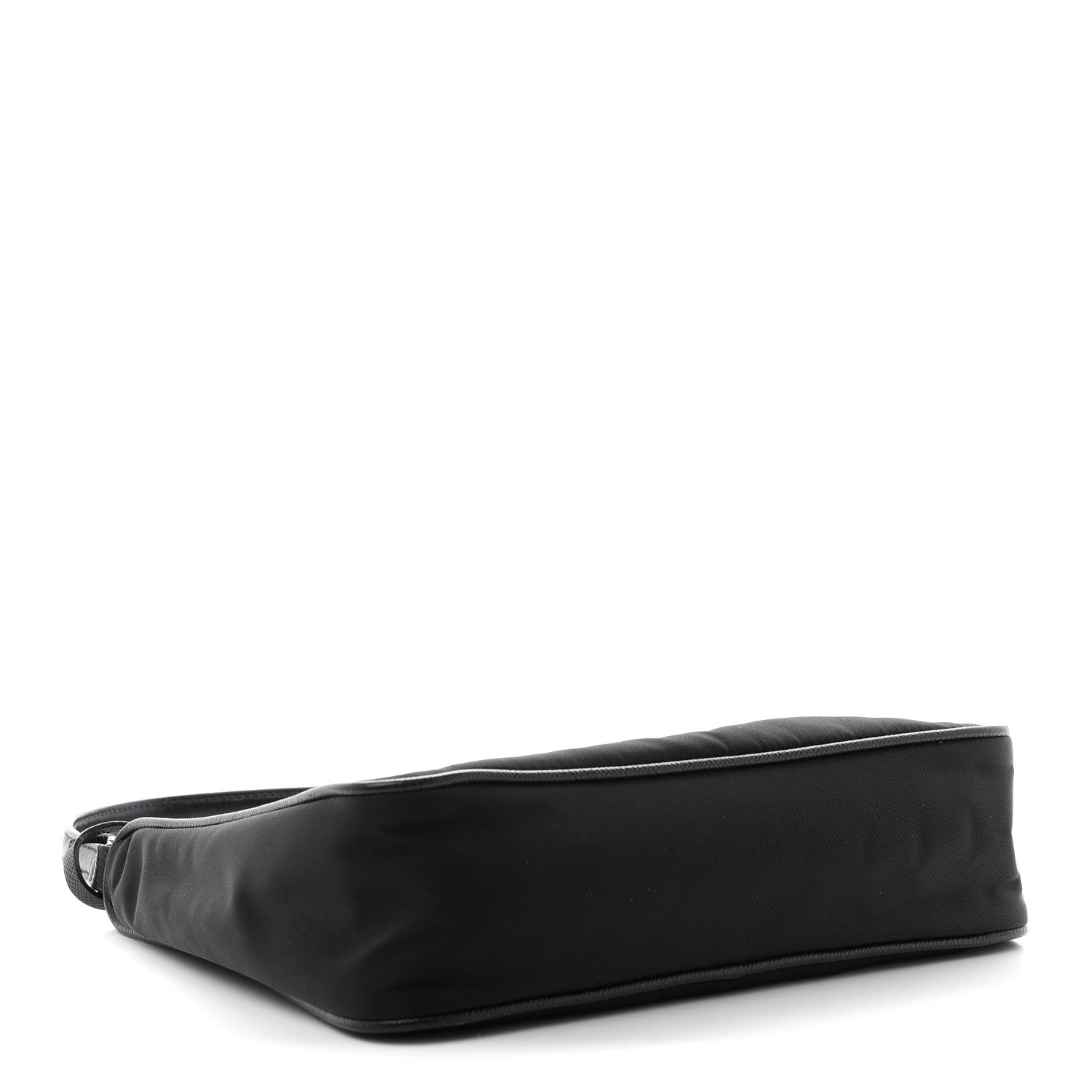 Prada Tessuto Nylon Saffiano Mini Re-Edition 2005 Bag Black 4 of 11
