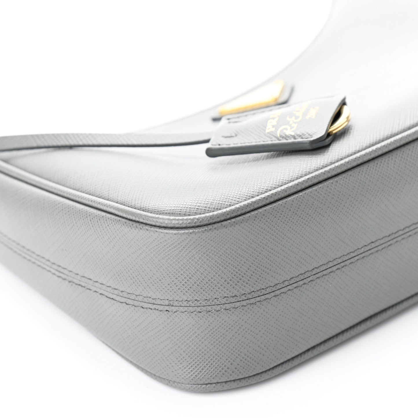 Saffiano Re-Edition 2005 Shoulder Bag Ardesia